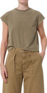 AGOLDE Bryce Cap Sleeve T-Shirt