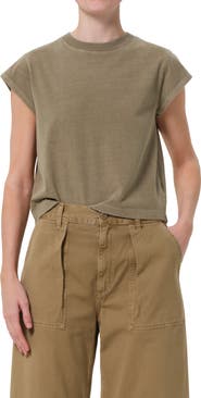 AGOLDE Bryce Cap Sleeve T-Shirt