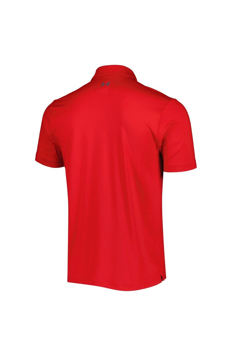 Under Armour Men's Under Armour Red TOUR Championship T2 Polo, Alternate, color, Red