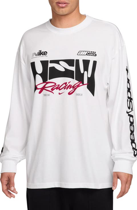 Sportswear Racing Graphic Long Sleeve T-Shirt