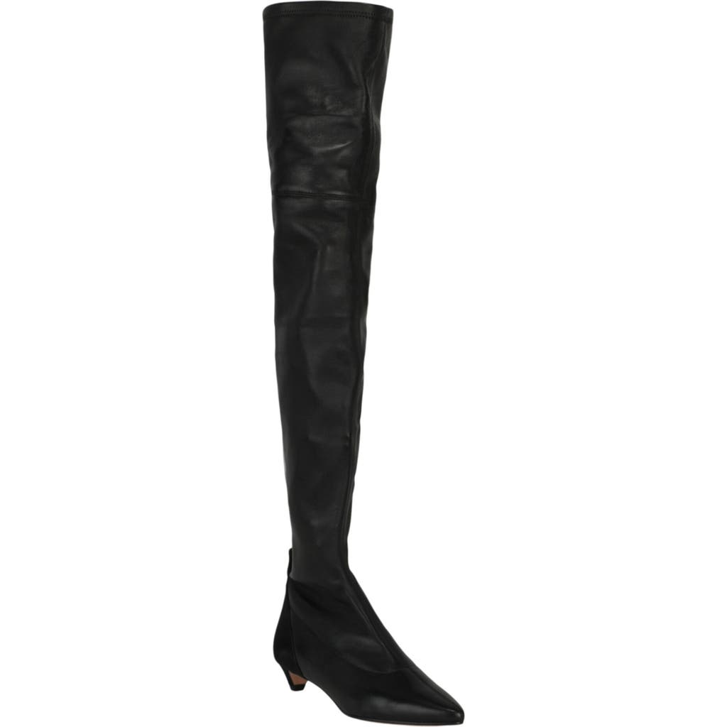 Givenchy Over-the-knee Kitten Heel Boot In Multi