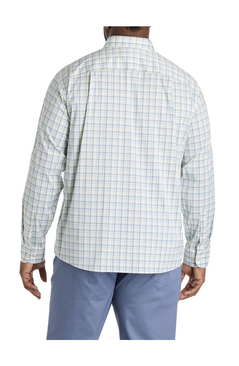 Untuckit Fit by Dxl Big & Tall Pendelton Performance Sport Shirt, Alternate, color, Yellow