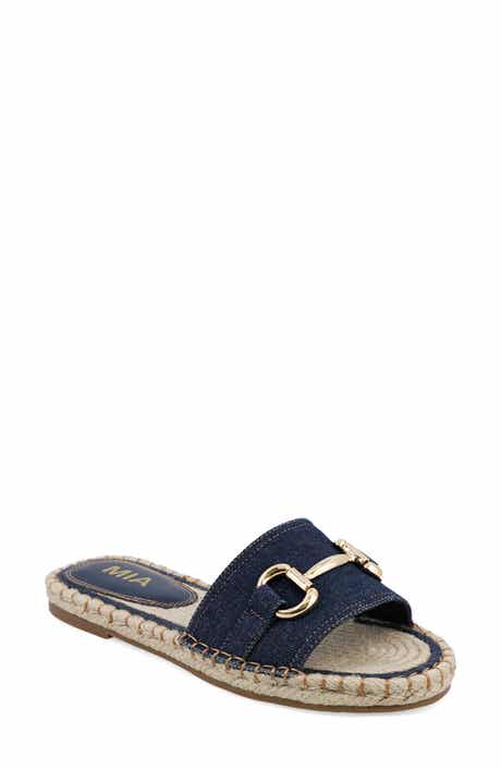 MIA Cadiz Espadrille Slide Sandal