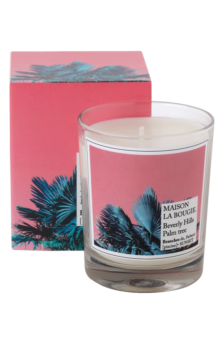 Maison La Bougie Beverly Hills Palm Tree Candle, Main, color,