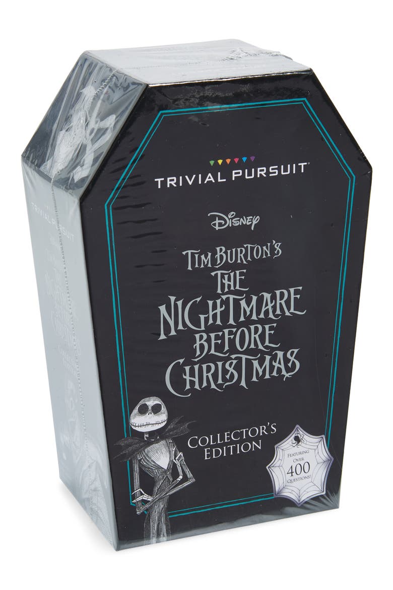 TRIVIAL PURSUIT®: Disney Tim Burton's The Nightmare Before Christmas Collector's Edition, Main, color, BLACK MULTI