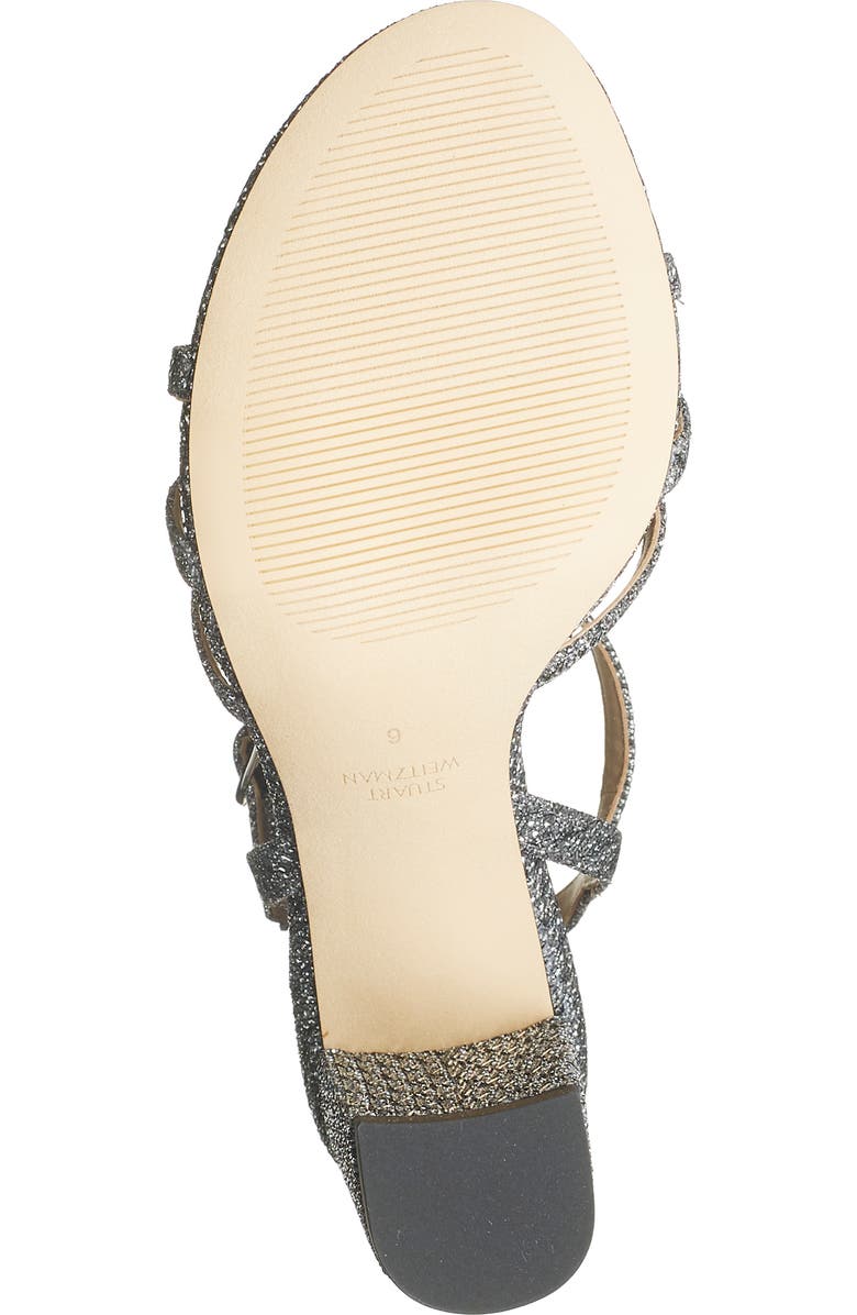 Stuart Weitzman Starla 75 Block Heel Sandal, Alternate, color,