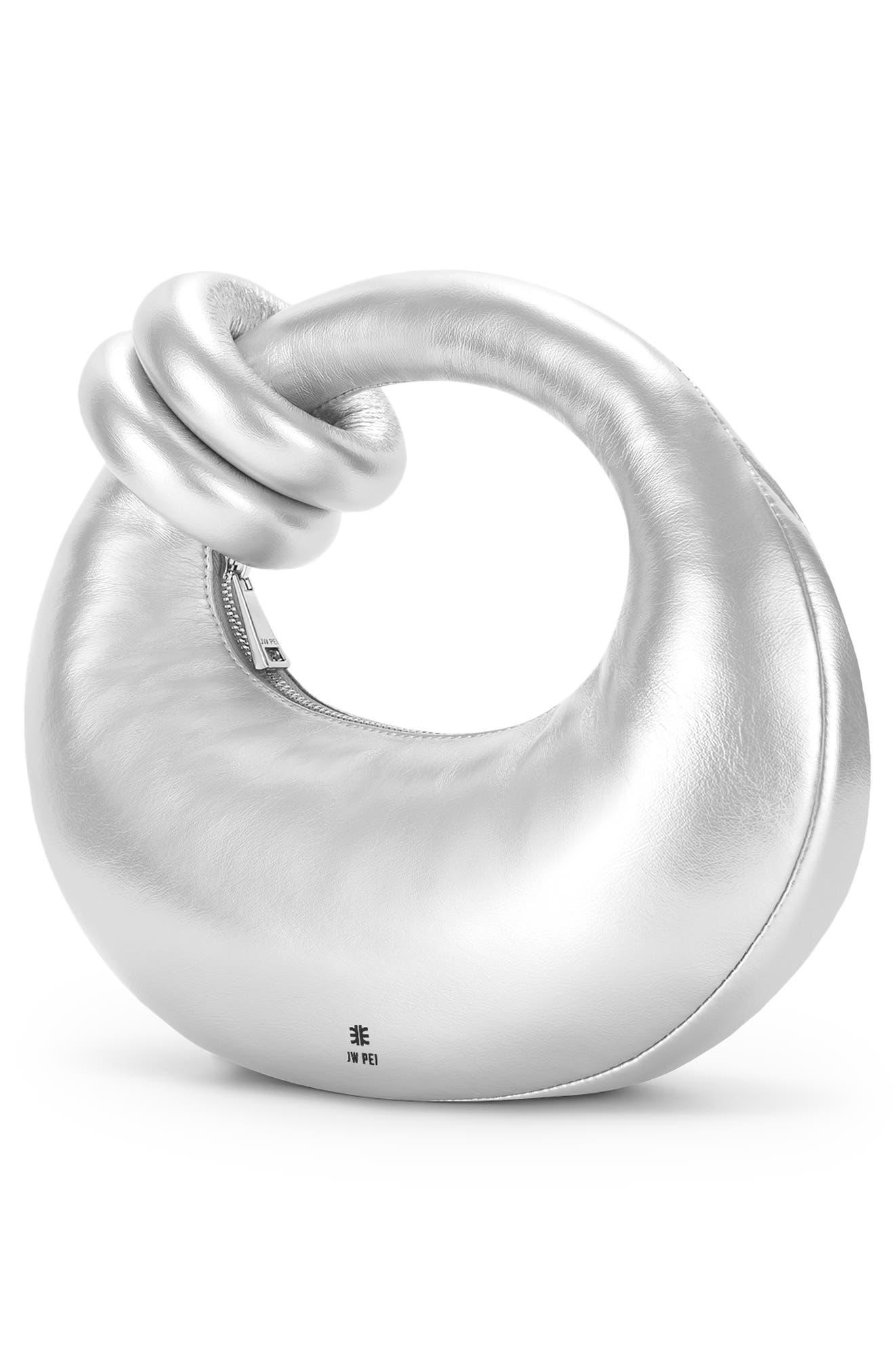 JW PEI Abacus Top Handle Bag, Alternate, color, Silver