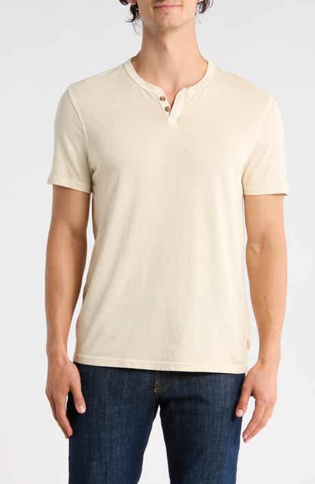 Lucky Brand Herringbone Short Sleeve Western Shirt