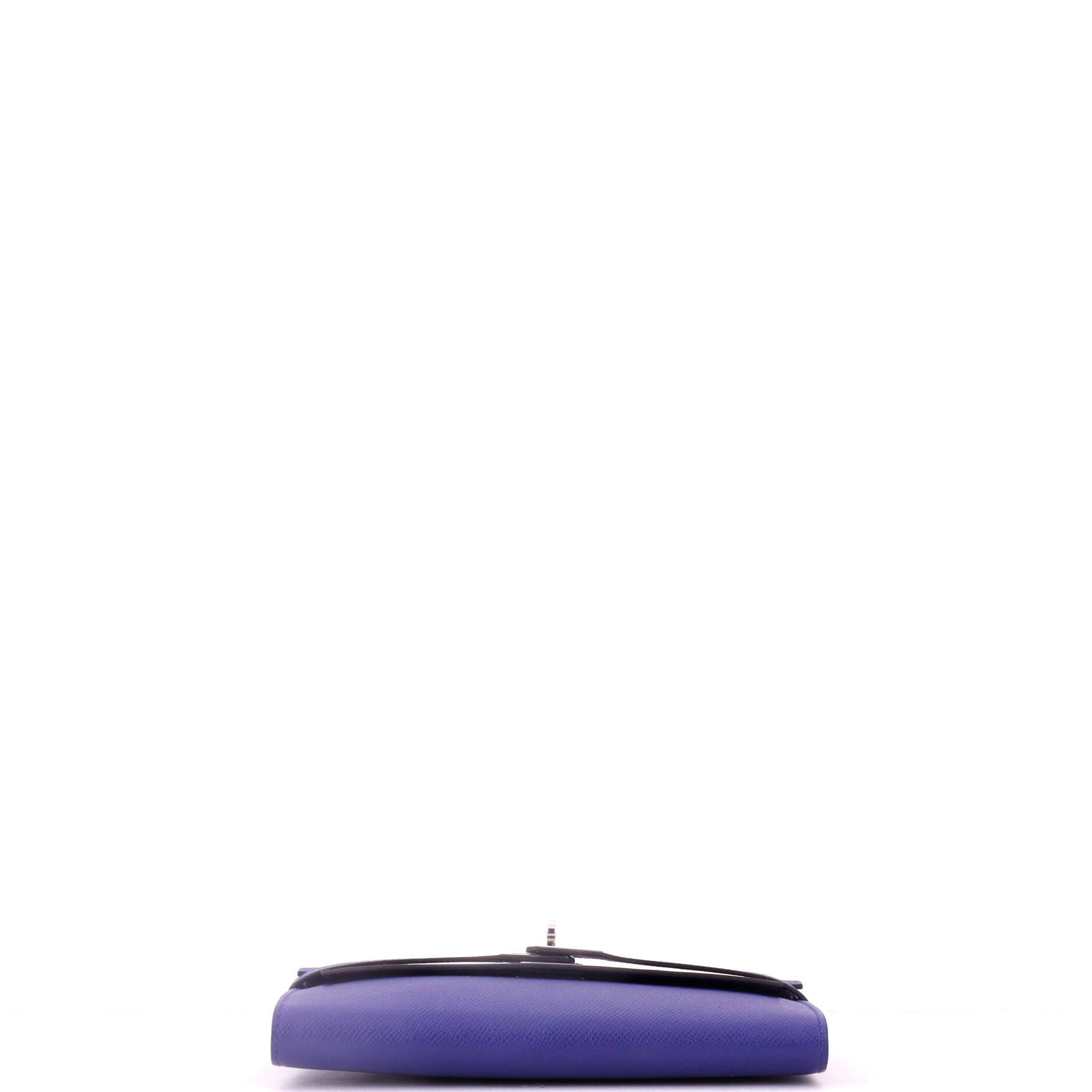 Kelly Wallet Epsom Long, Alternate, color, Blue