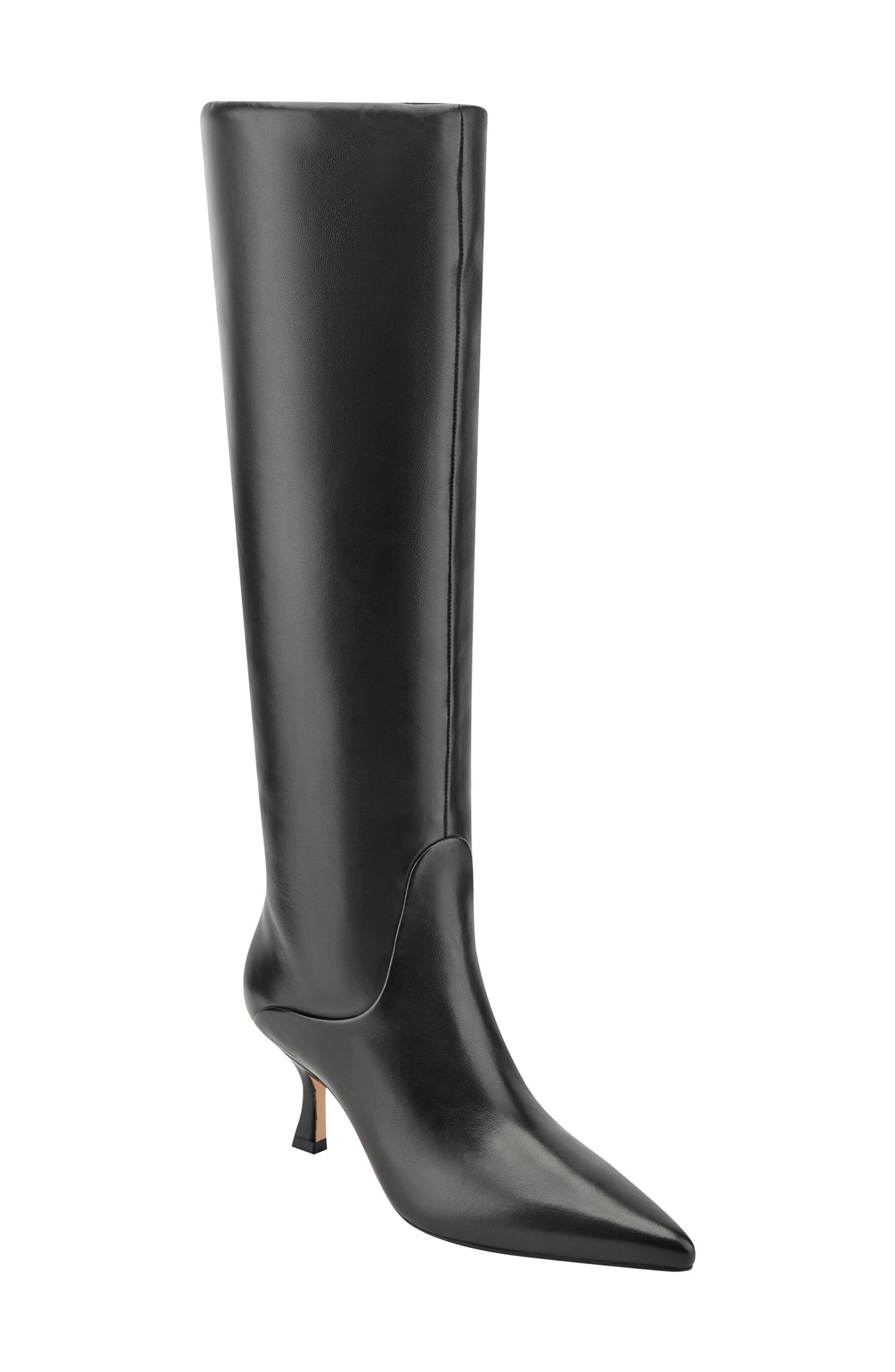 BLACK SMOOTH LEATHER