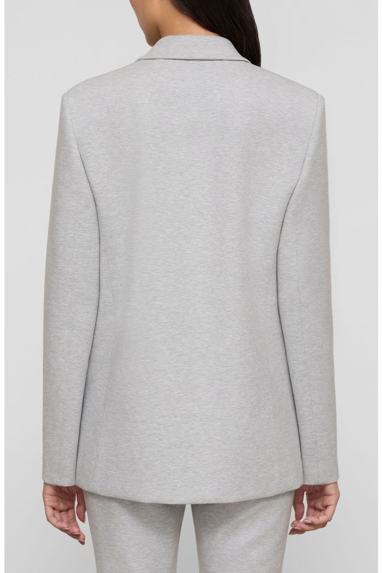 Scuba Mélange Blazer, Alternate, color, GREYSTONE MELANGE
