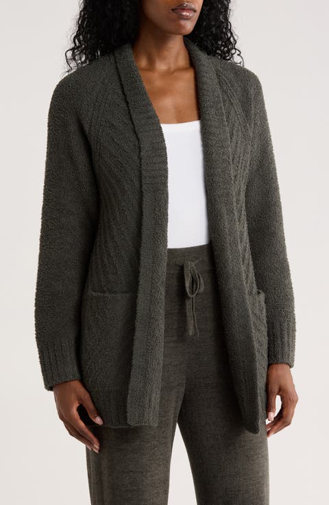 CozyChic™ Directional Ribbed Cardigan