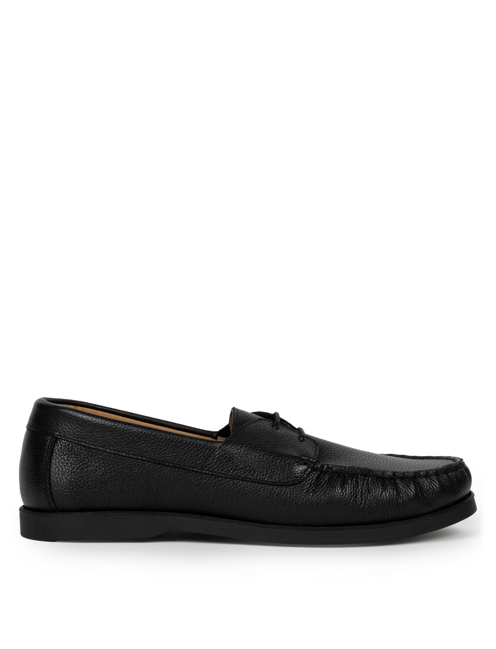 Miro Boat Shoes, Main, color, Caviar