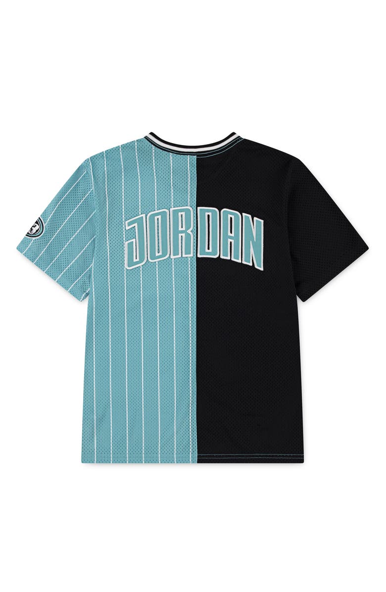 Jordan Kids' Play Off V-Neck Mesh Jersey, Alternate, color, Washed Teal