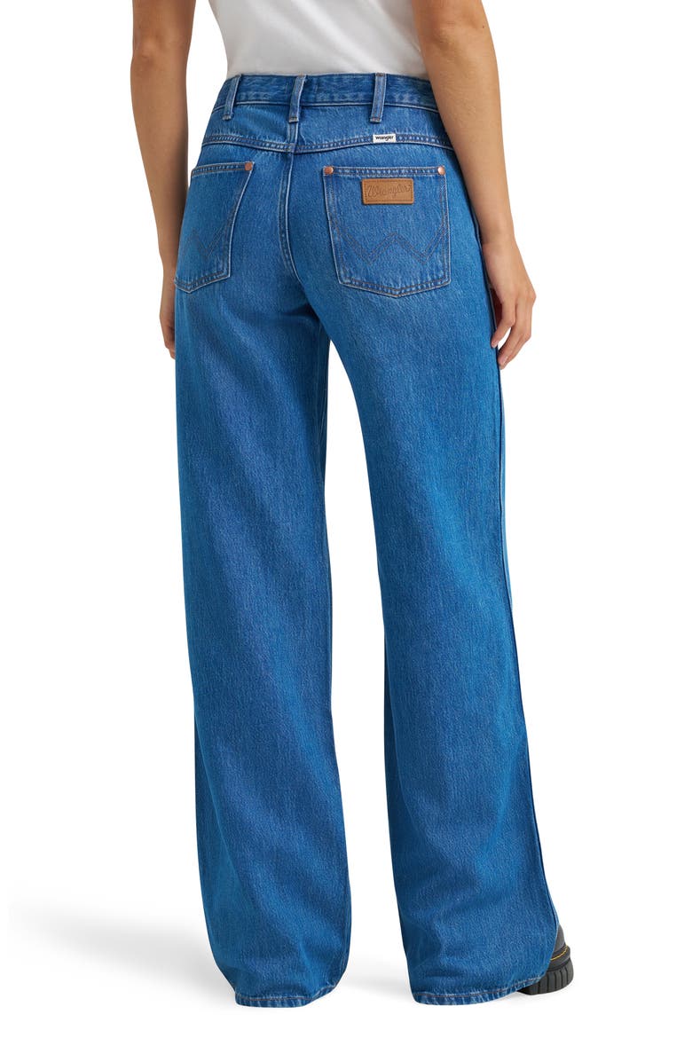Worldwide Mid Rise Wide Leg Jeans, Alternate, color, LASSO TWILIGHT