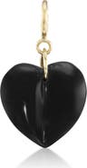 Ten Thousand Things Black Onyx Mini Split Heart Charm
