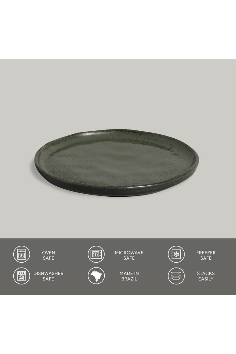 Bread Plate Set of 6, Alternate, color, Greenery