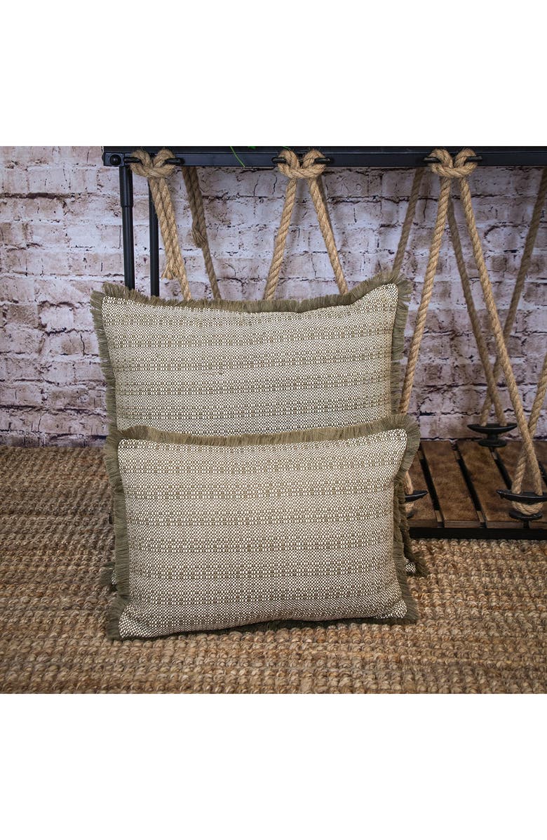 PARKLAND COLLECTION Stripe Accent Pillow, Alternate, color, 