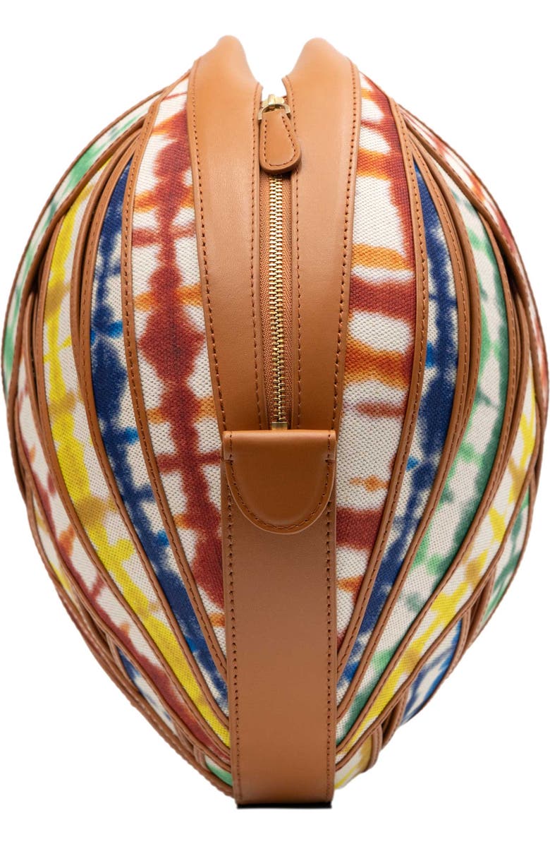 PERRIN PARIS Le Panier Linen Handbag, Alternate, color, Tie-Dye Multicolor