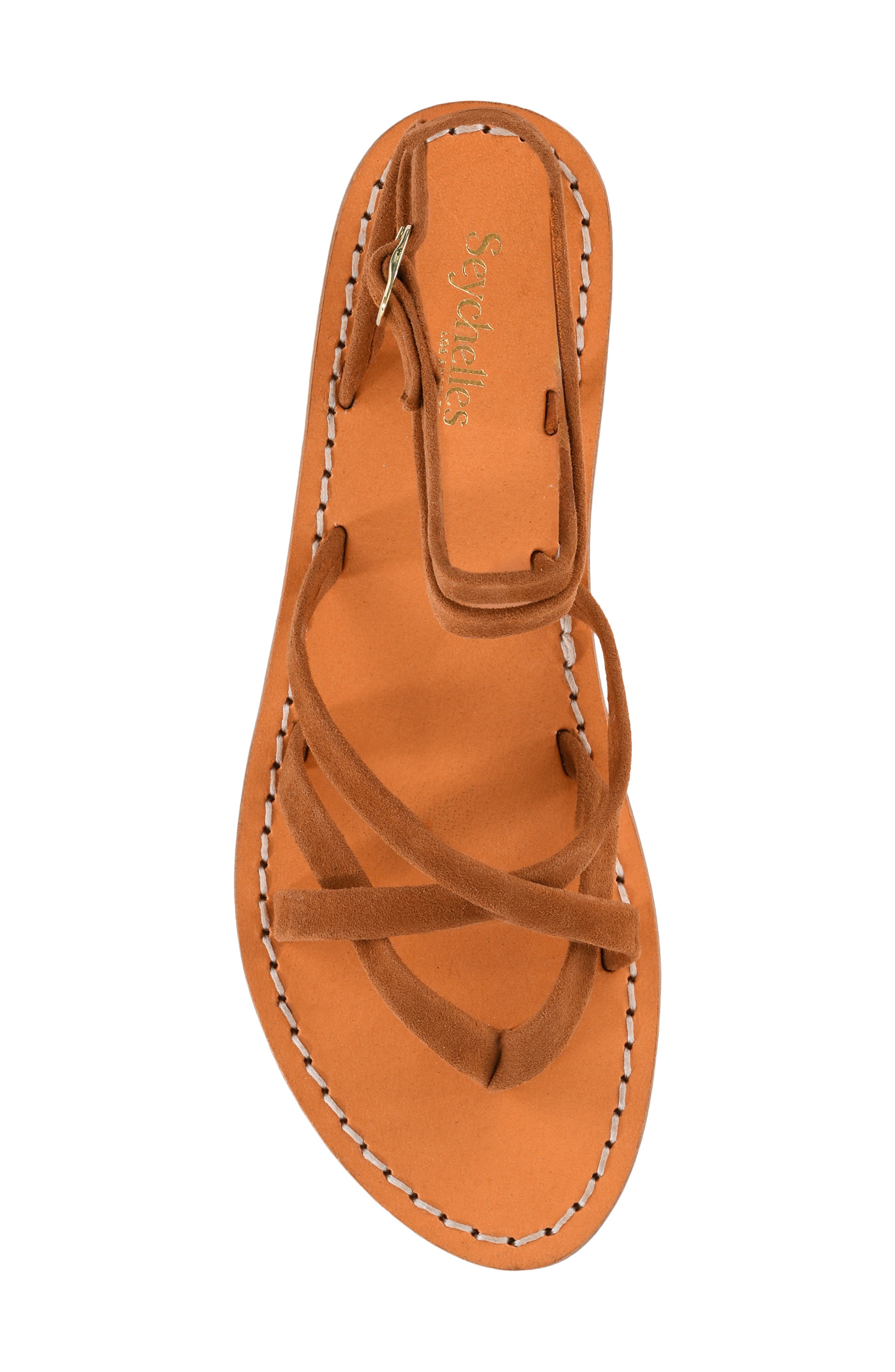 Seychelles Happy Go Lucky Sandal, Alternate, color, Tan