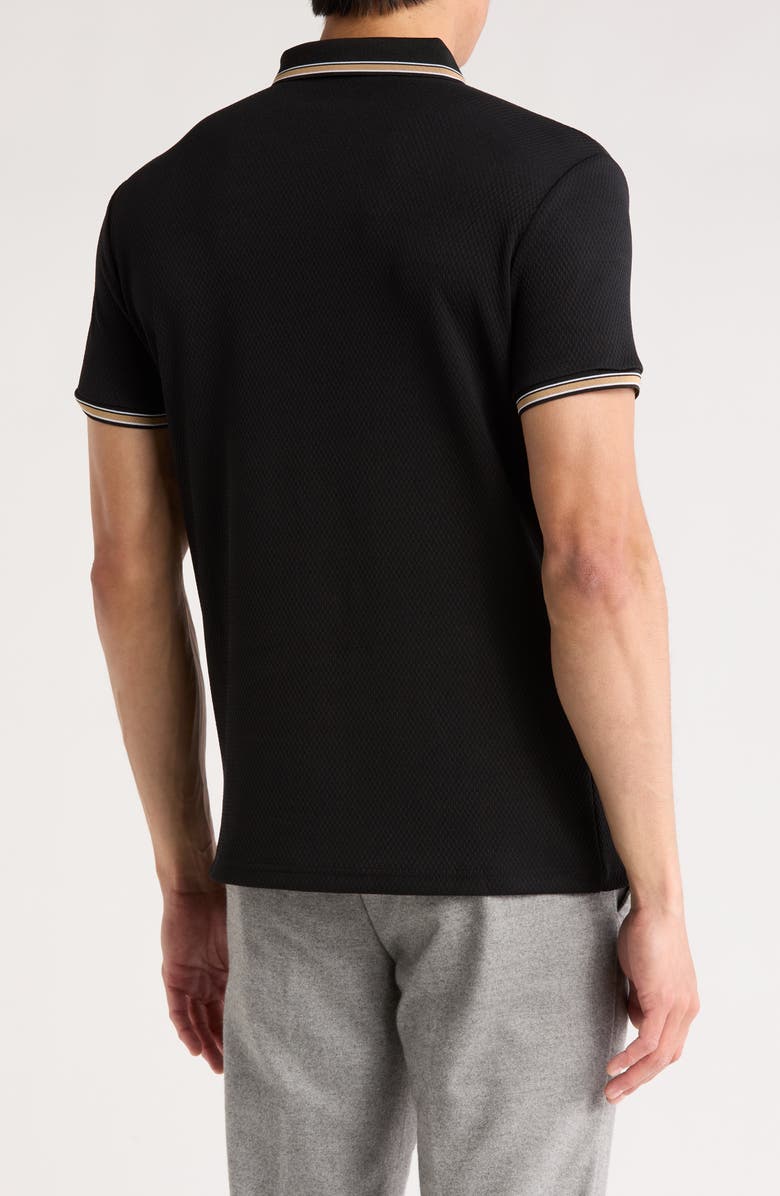 T.R. PREMIUM Slim Fit Stretch Cotton Knit Polo, Alternate, color,