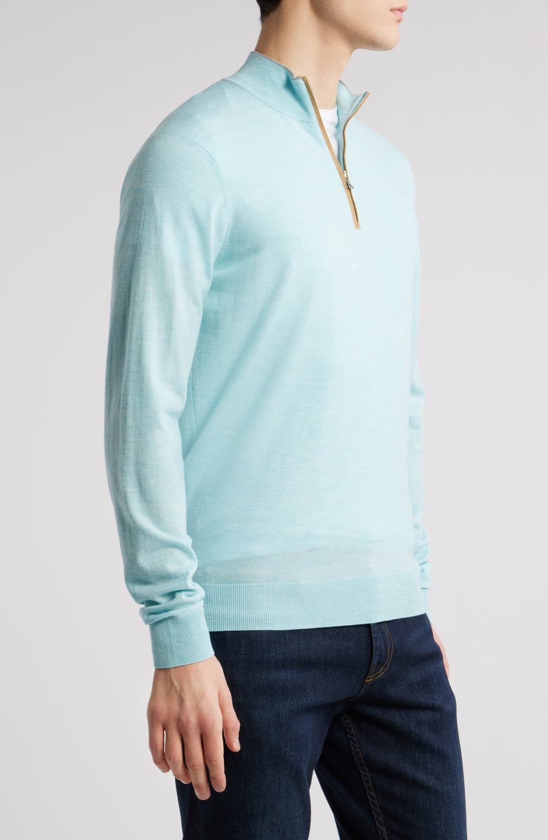Peter Millar Crown Crafted Excursionist Flex Quarter Zip Pullover, Alternate, color, 