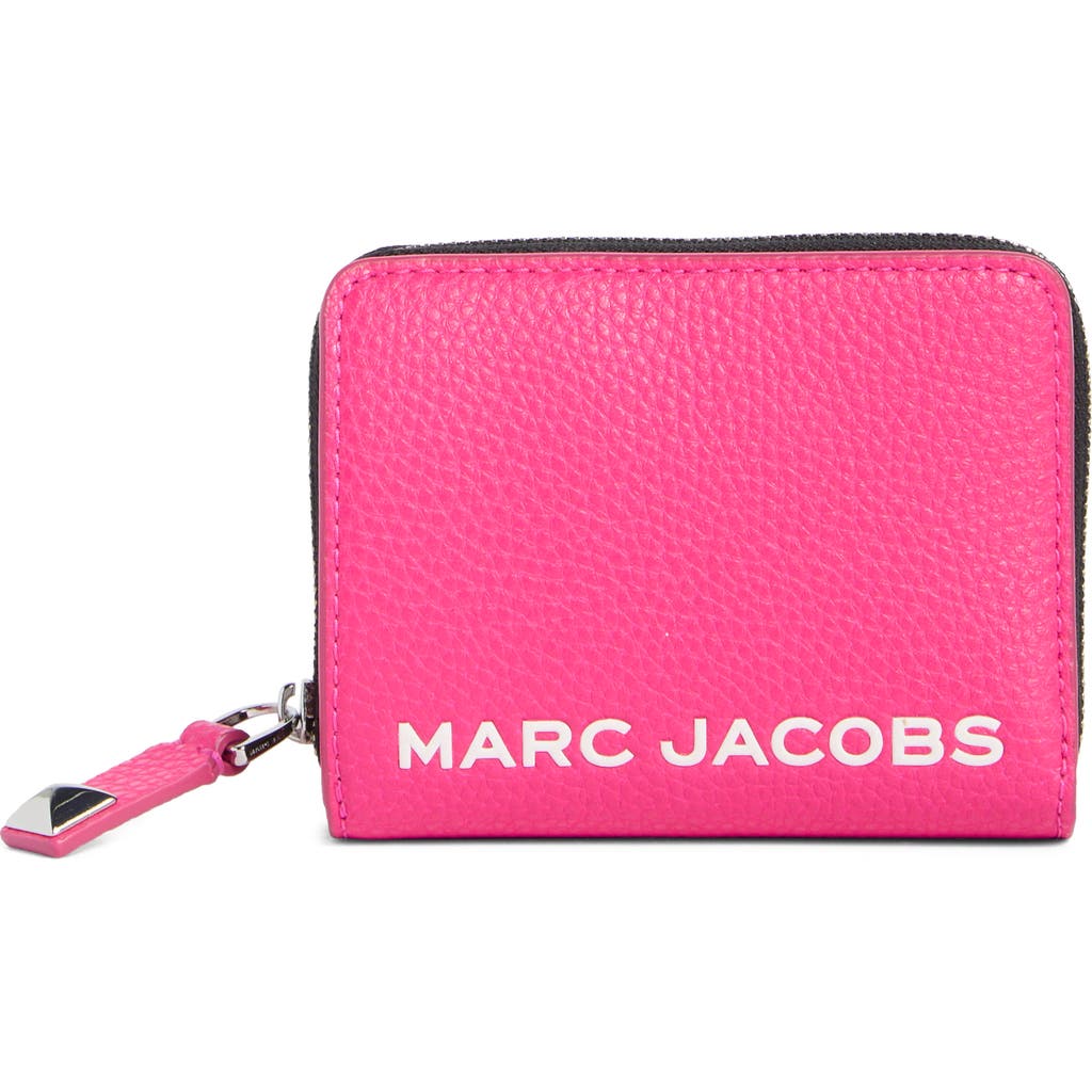 Marc Jacobs Mini Compact Zip Wallet In Pink