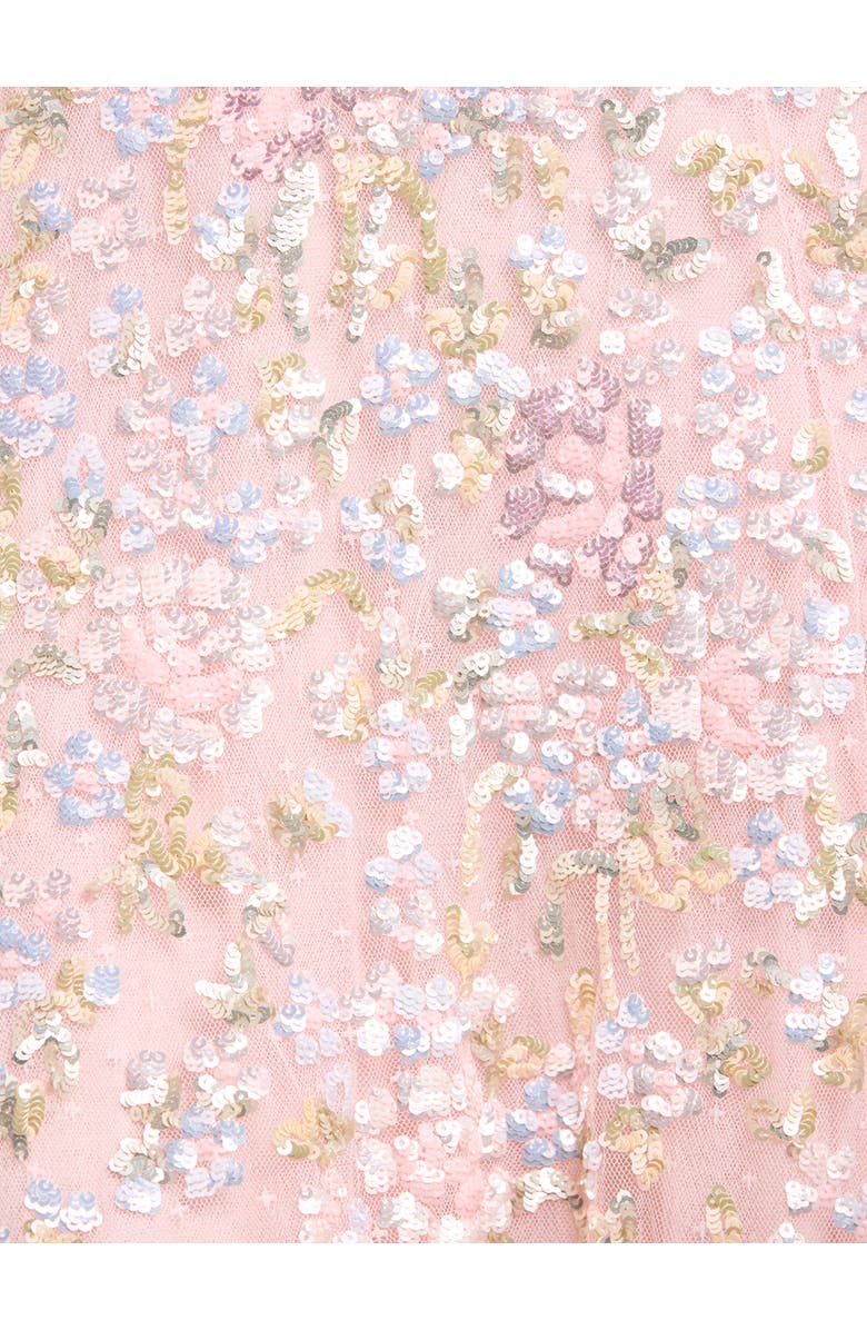 Needle & Thread Peony Bouquet Sequin Ankle Gown, Alternate, color, Peony Pink/Multi