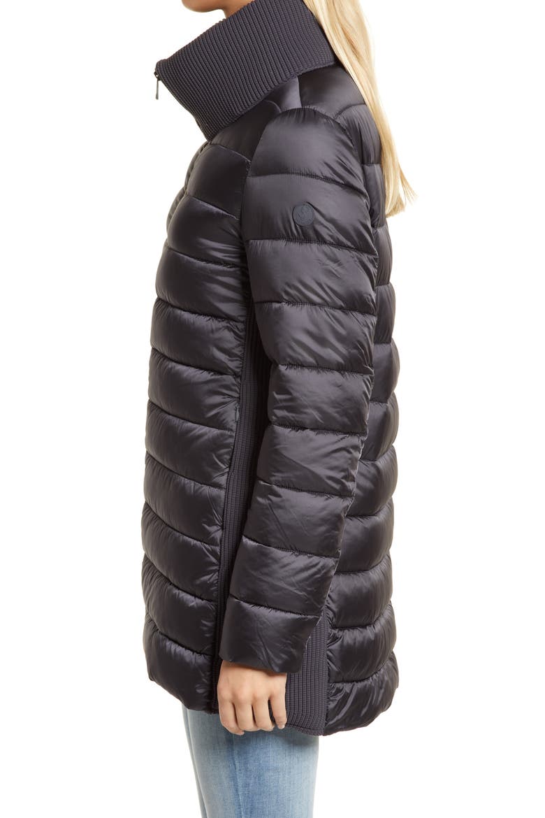 Katelyn Water Repellent Puffer Jacket, Alternate, color, EBONY GREY