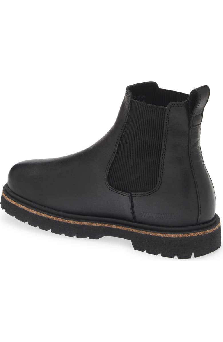 Birkenstock Highwood Chelsea Boot, Alternate, color, Black