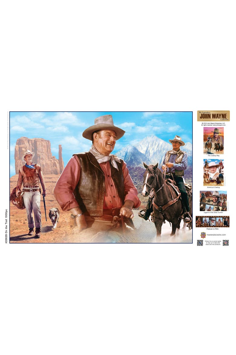 On the Trail 1000 Piece Jigsaw Puzzle, Alternate, color, Multicolor