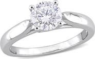 Julianna B. 1CT DEW Moissanite Solitaire Ring