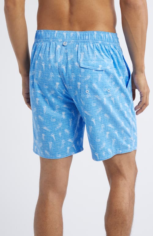 Johnnie-o Open Ocean Swim Trunks In Seychelles
