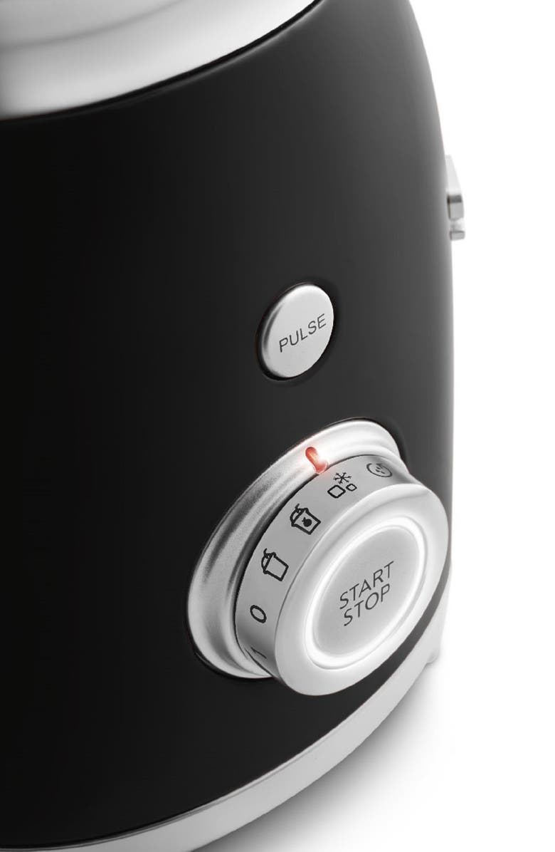 smeg '50s Retro Style Blender, Alternate, color, Black