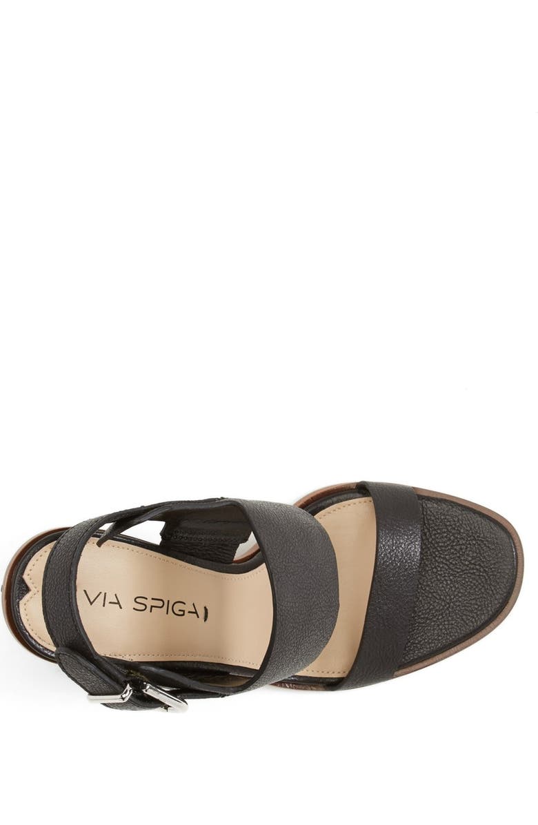 Via Spiga 'Baris' Leather Slingback Sandal, Alternate, color,