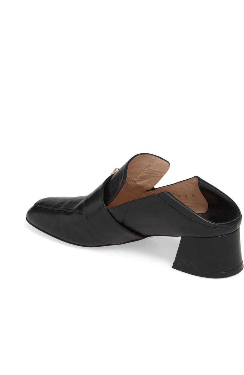 Stuart Weitzman Irises Embellished Loafer Pump, Alternate, color,