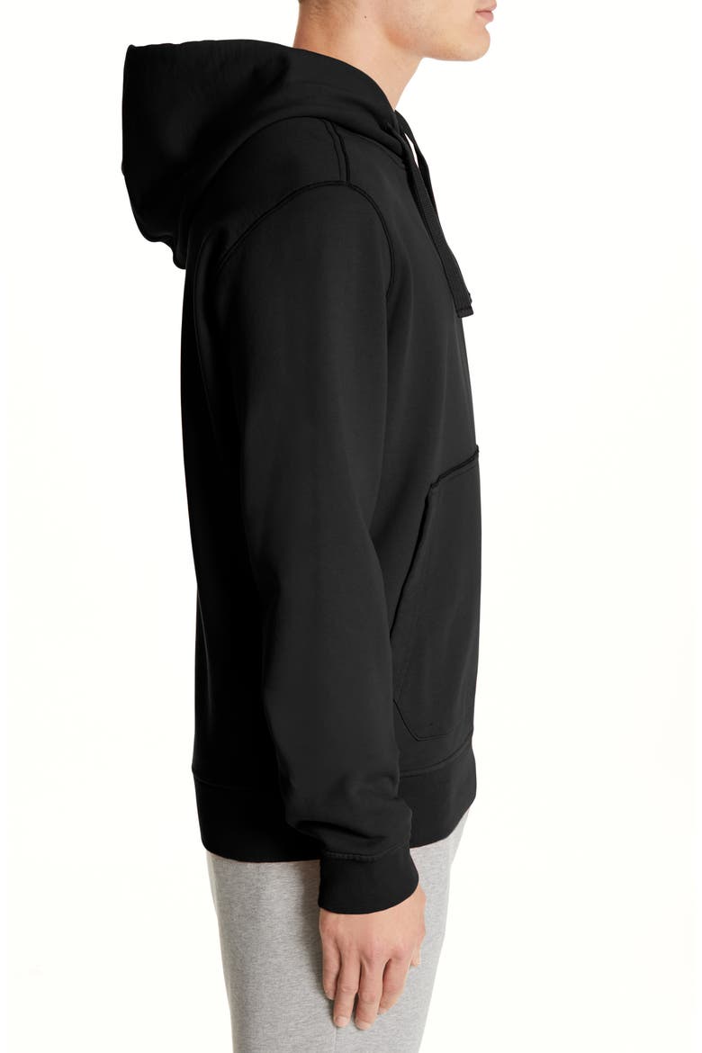 Pullover Hoodie, Alternate, color, BLACK