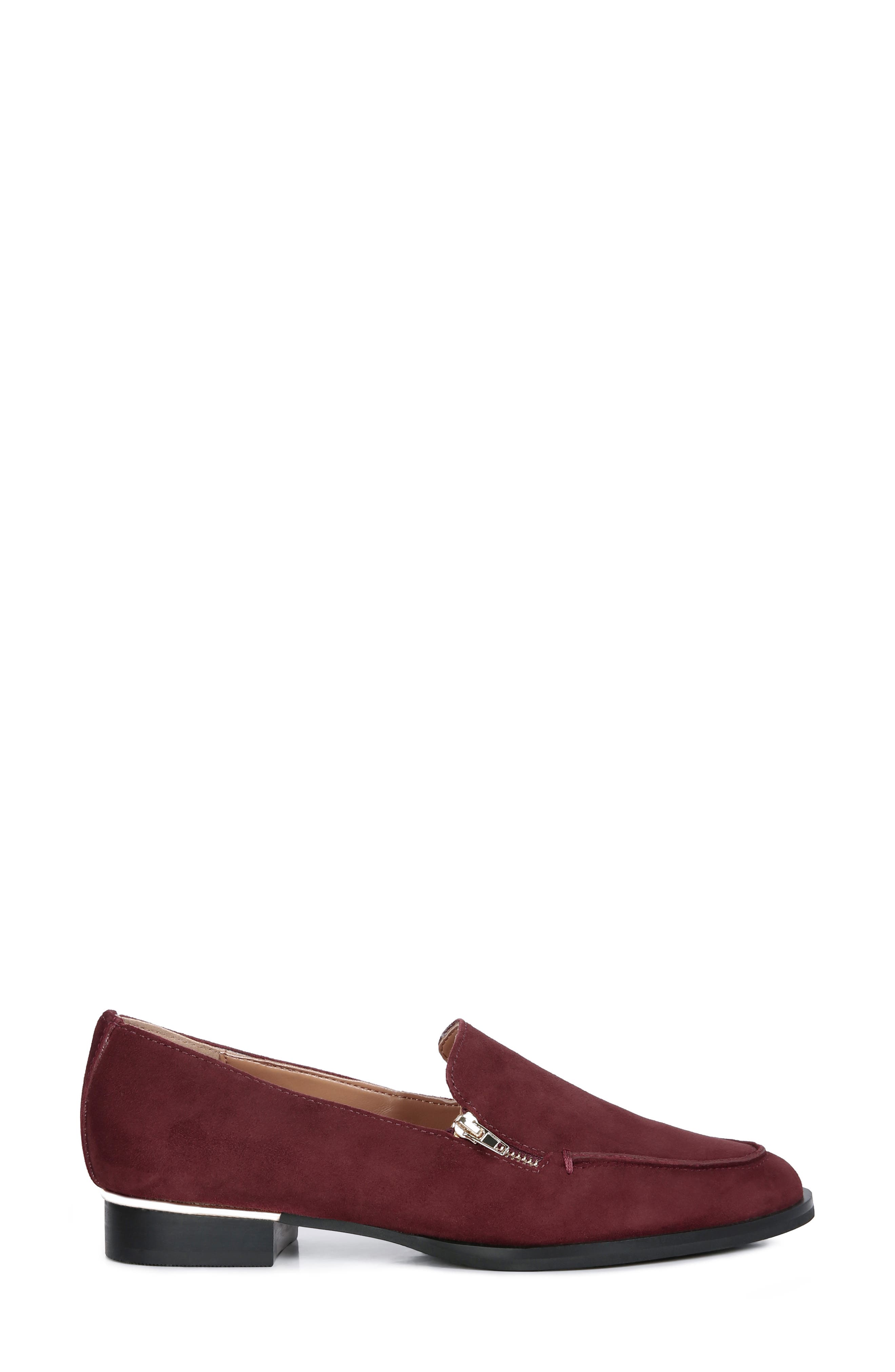 Rag & Co Sara Loafer, Alternate, color, Burgundy