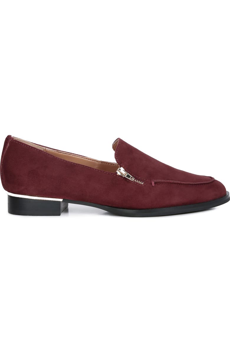 Rag & Co Sara Loafer, Alternate, color, Burgundy