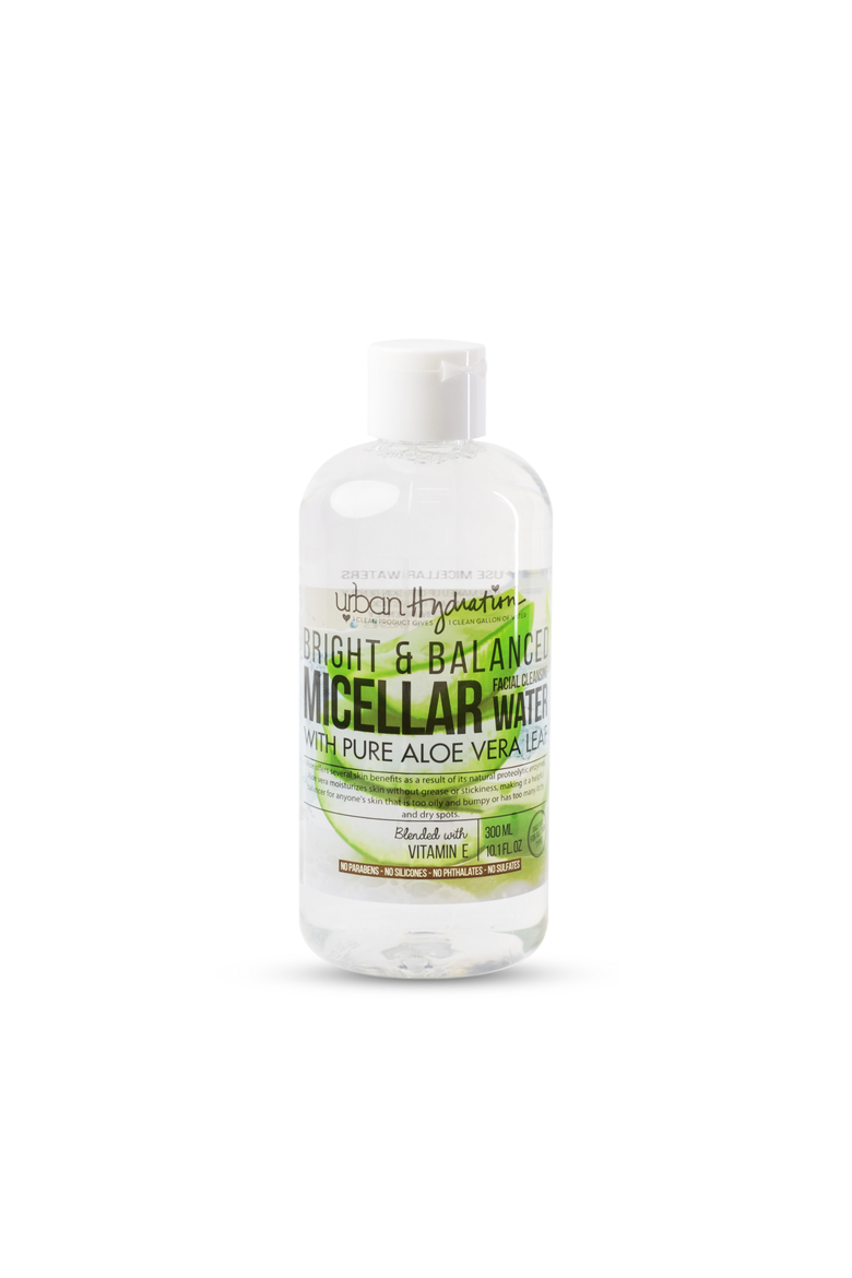 Bright and Balanced Aloe Vera Leaf Micellar Water, Main, color, None