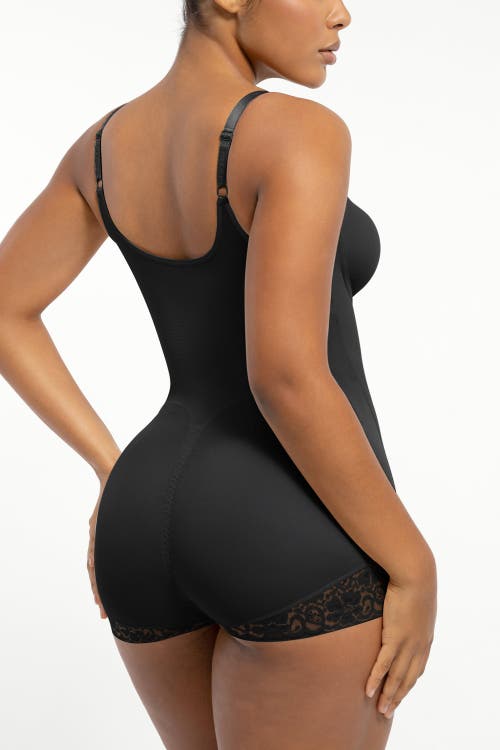 Shapellx Postpartum Side Zipper Support Shorts In Onyx Black