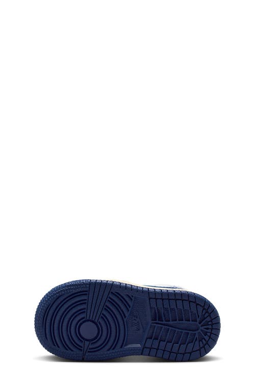 Nike Kids' Air Jordan 1 Mid Sneaker In Blue