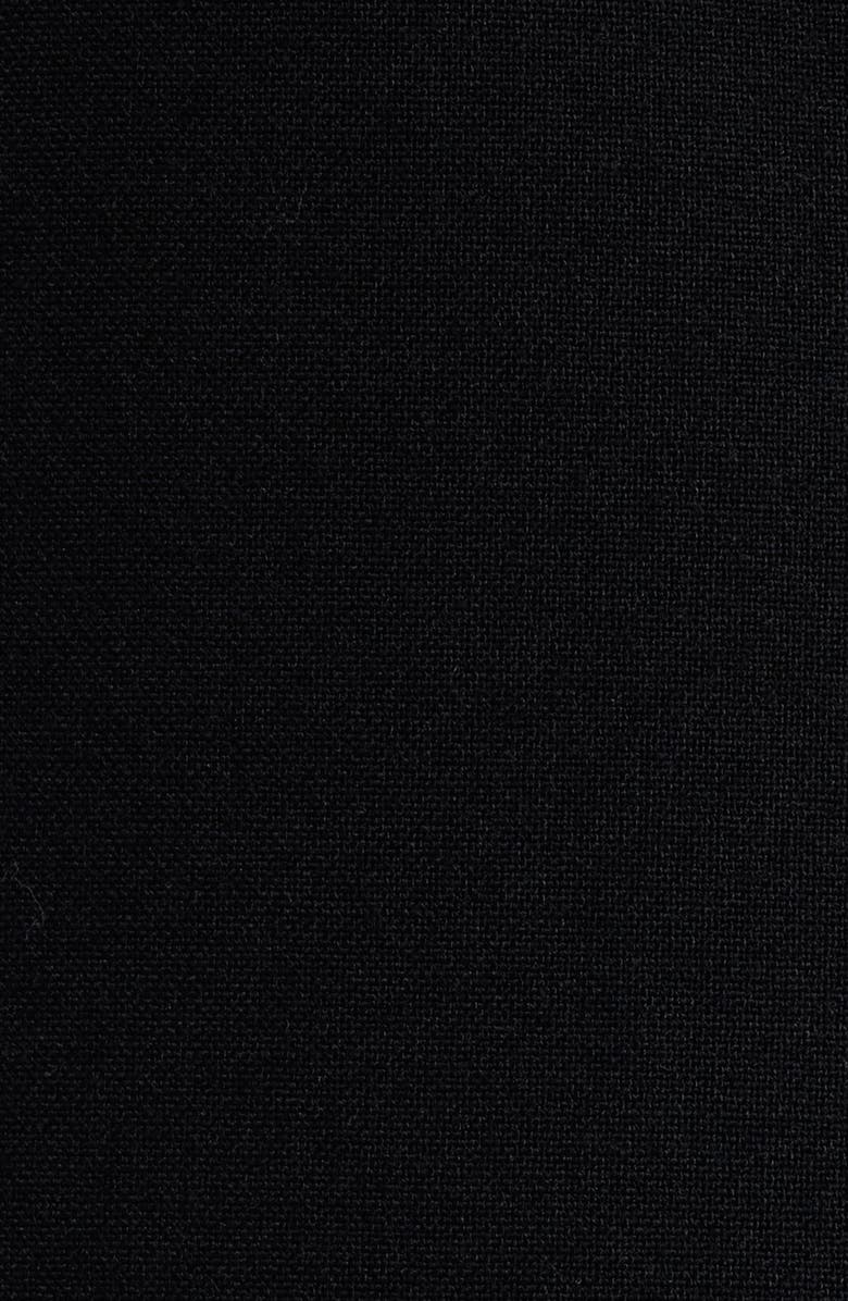 Tahari ASL Houndstooth Colorblock Blazer, Alternate, color, Black Ivory