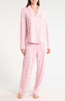 Notch Collar Pajama Set