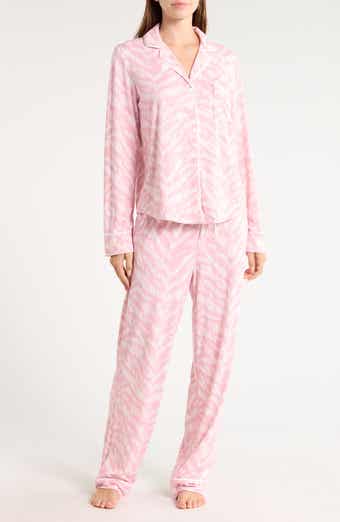 Notch Collar Pajama Set