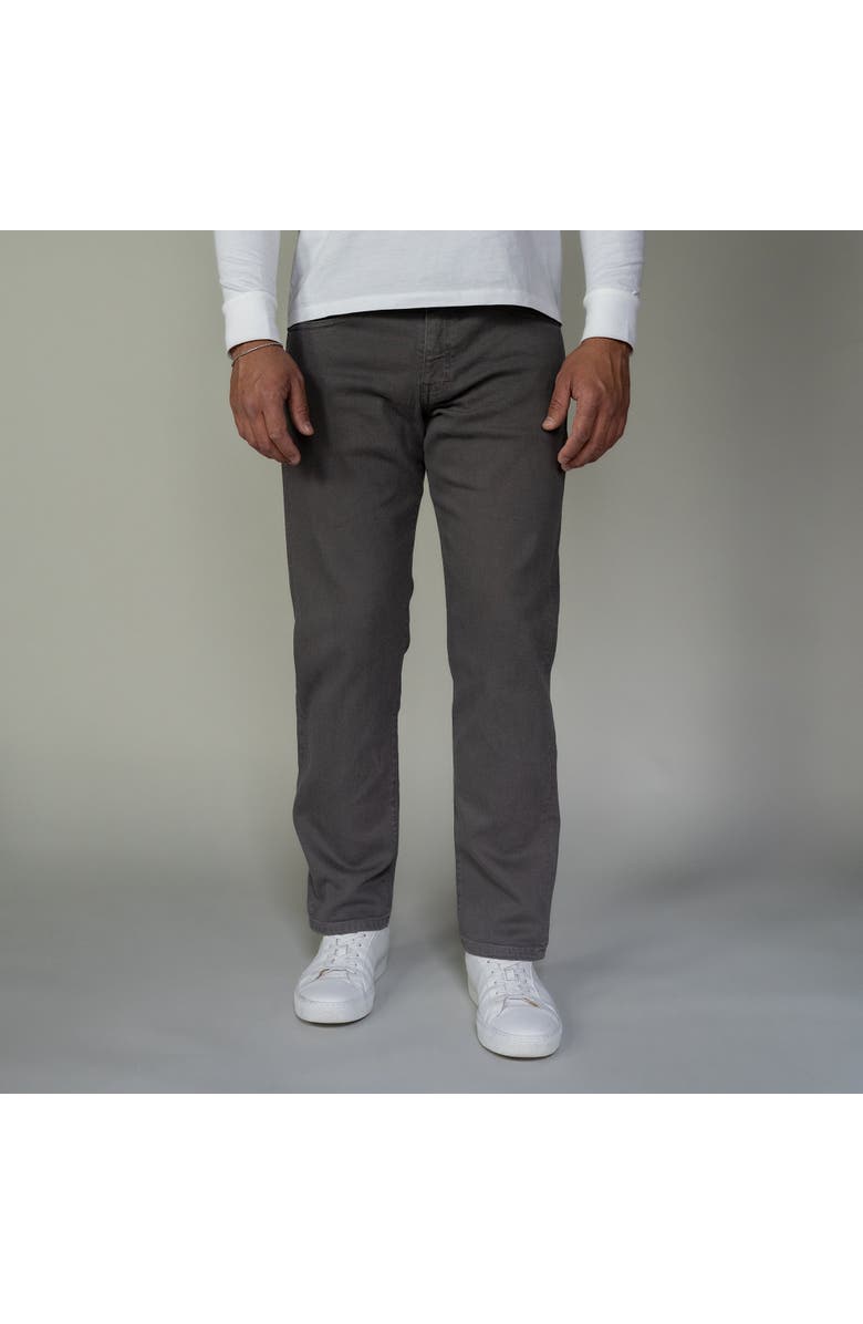 Peter Manning Travel Jeans Standard Fit, Alternate, color, Dark Grey