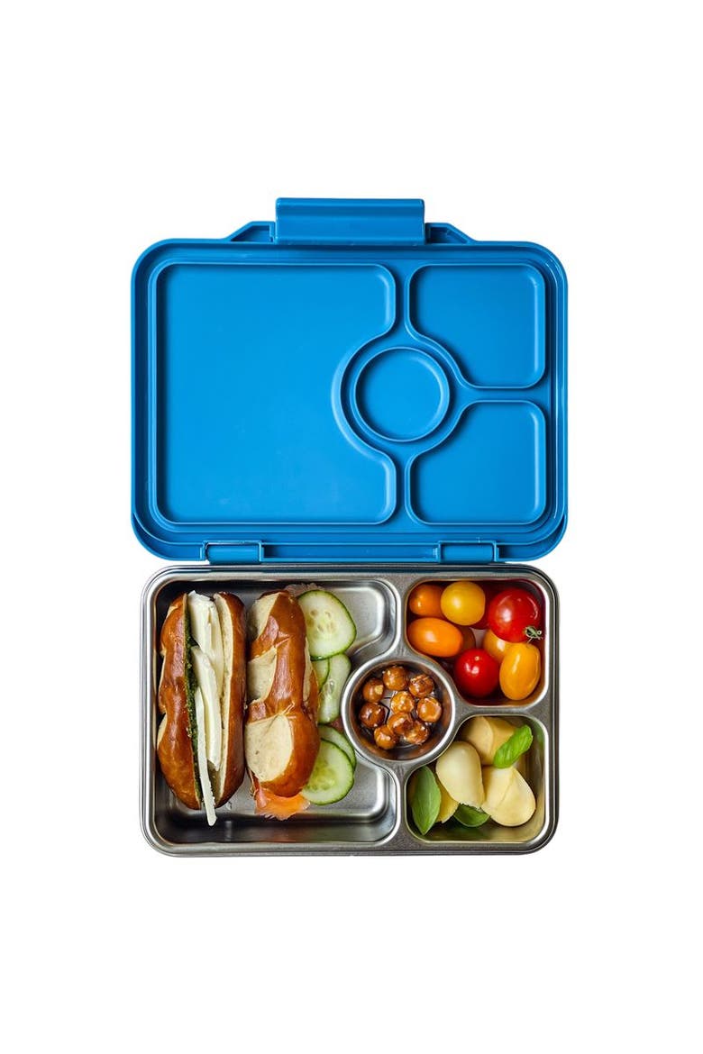 Prêt Stainless Steel Leakproof Bento Lunch Box, Alternate, color, Normandy Blue