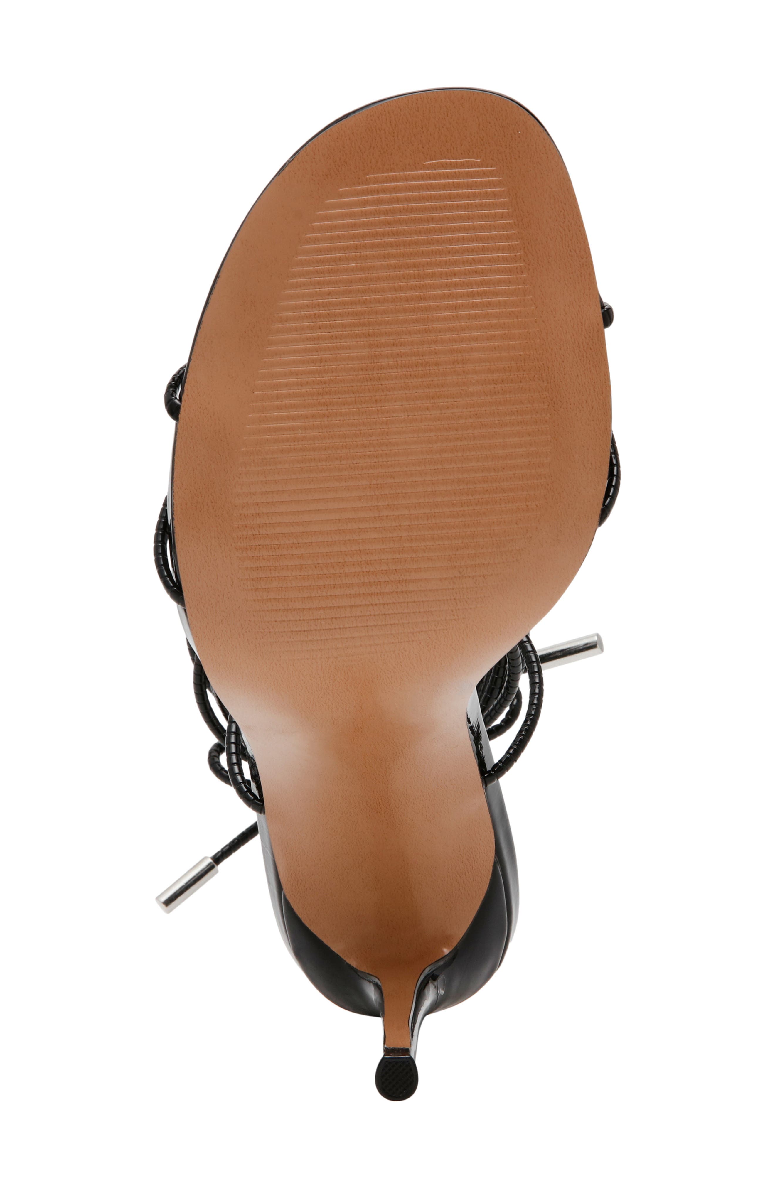 Temptation Strappy Sandal, Alternate, color, BLACK