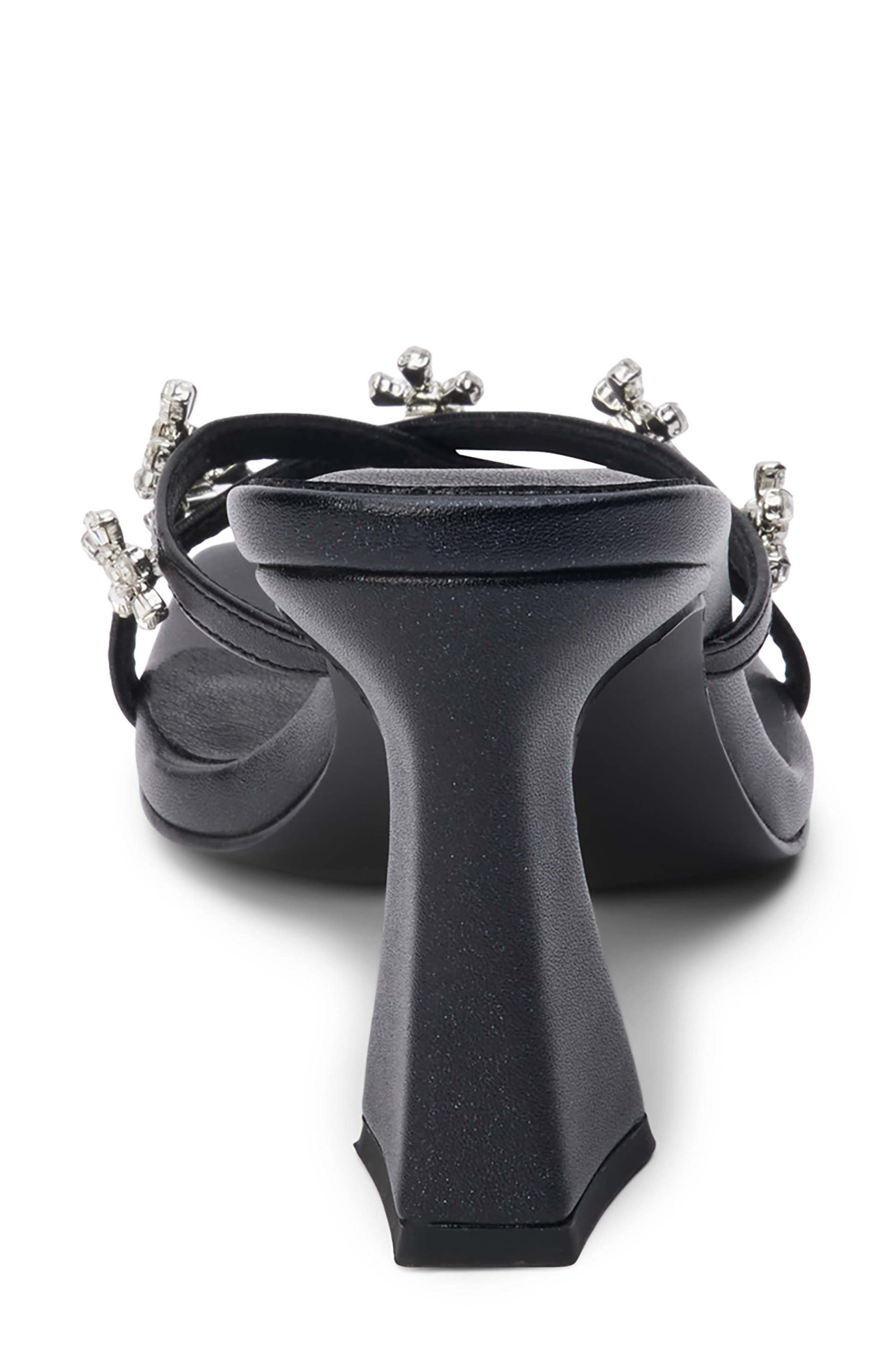 Coconuts by Matisse Levi Crystal Flower Slide Sandal, Alternate, color, 