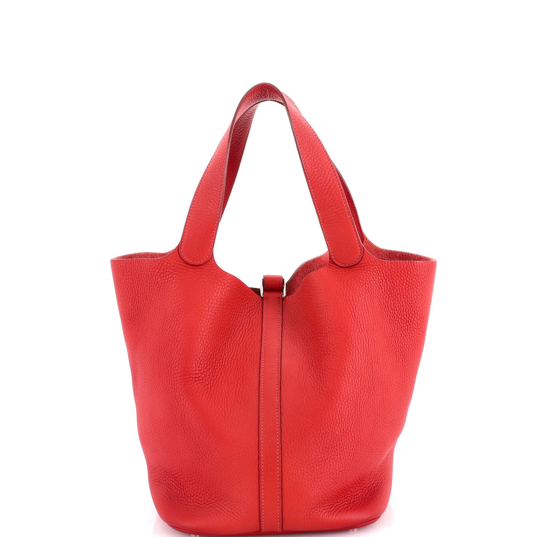 Picotin Lock Bag Clemence GM, Alternate, color, Red